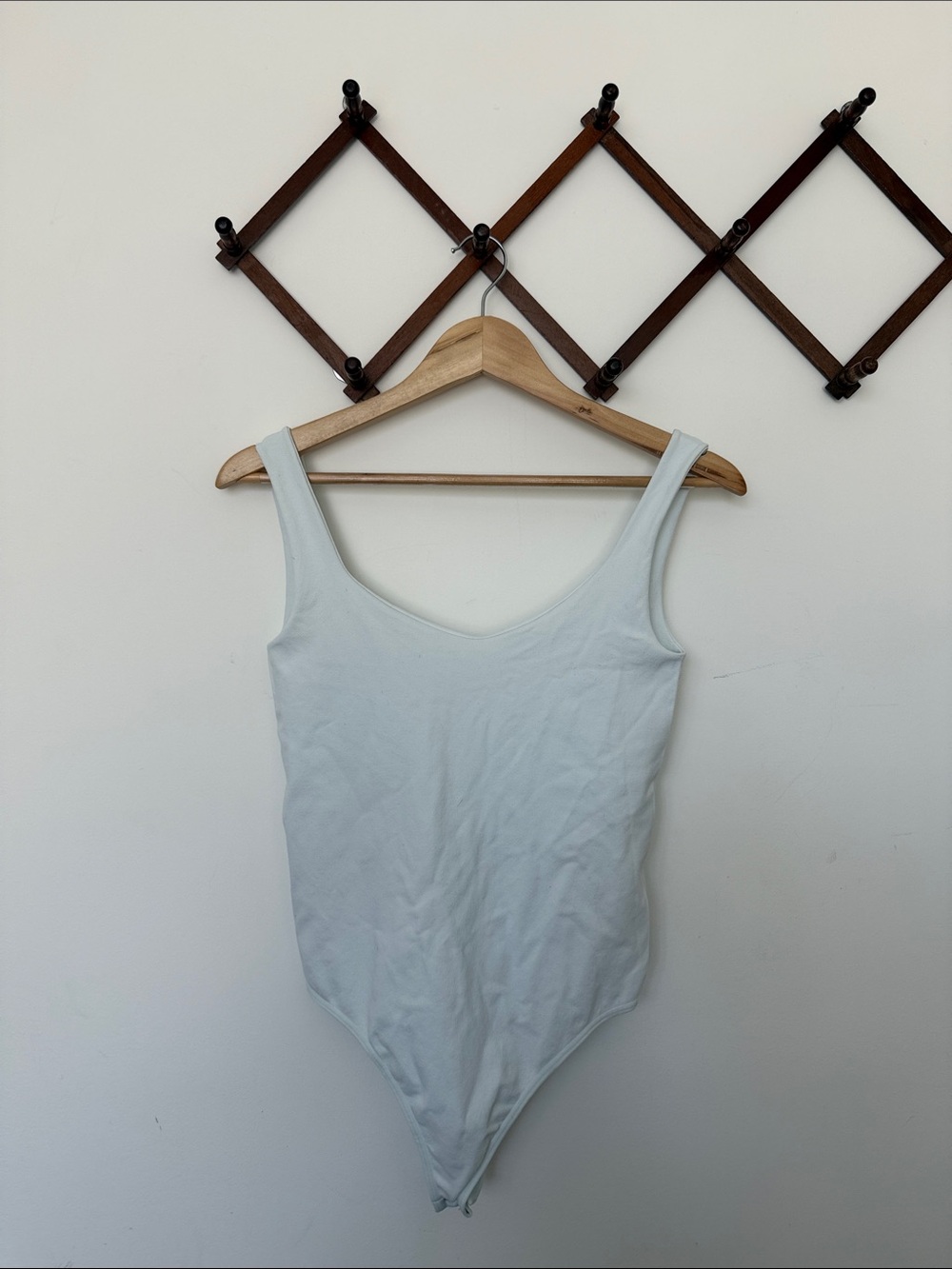 Free People Bodysuit in Pale Blue - Size M/L